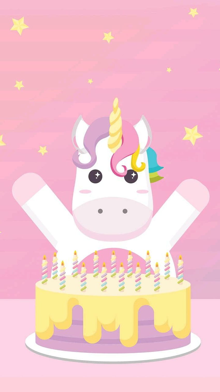 Unicorn. Fondo de pantalla de feliz cumpleaños, Unicornios HD phone wallpaper