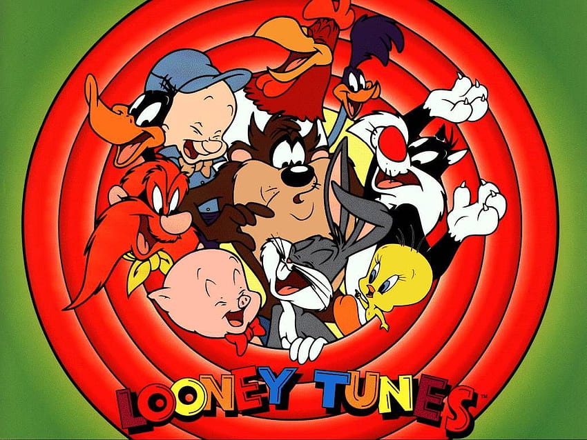 Looney Tunes 배경 1024×768 Looney Tunes 배경, 빈티지 만화 캐릭터 HD 월페이퍼