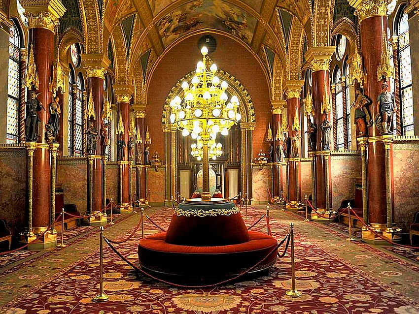 Parlamento Húngaro dentro, dentro, arquitetura, parlamento, casa, Hungria, Budapeste papel de parede HD
