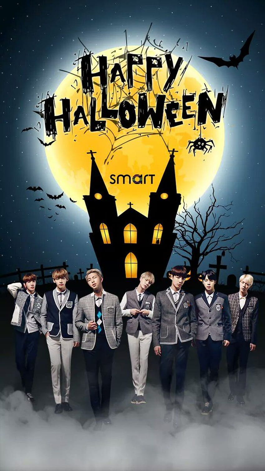 ARMY Base - Smart School Uniform posted Halloween, BTS Halloween HD phone wallpaper