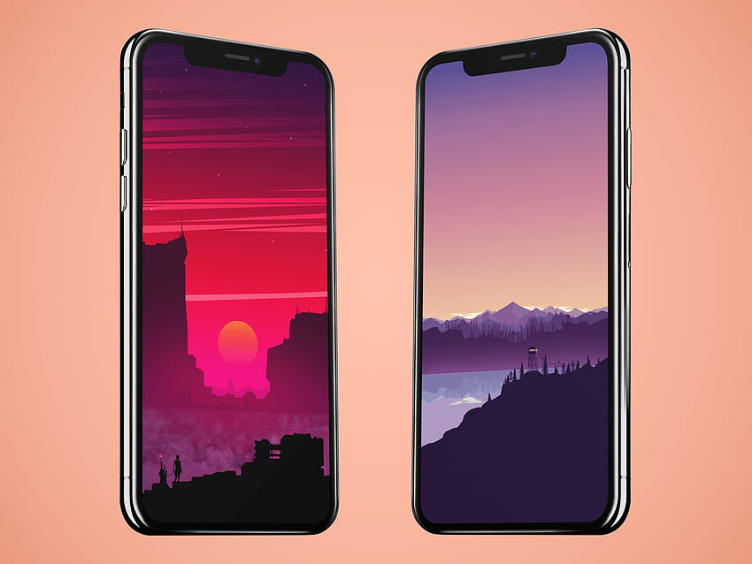 Colorful vector landscape for iPhone HD wallpaper | Pxfuel