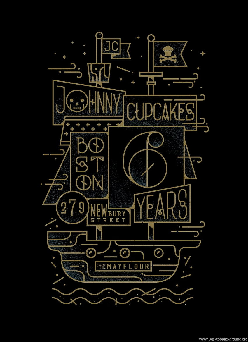 CHRISTOPHER DELORENZO Neuestes Design für Boston von Johnny Cupcakes. Hintergrund, Johnny Cuakes HD-Handy-Hintergrundbild
