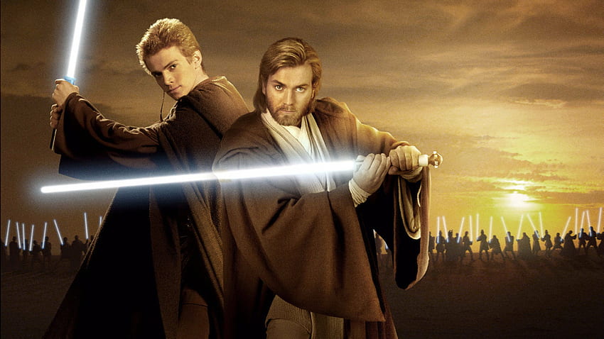 Star Wars Episode II: Attack Of The Clones, Anakin and Obi Wan HD wallpaper