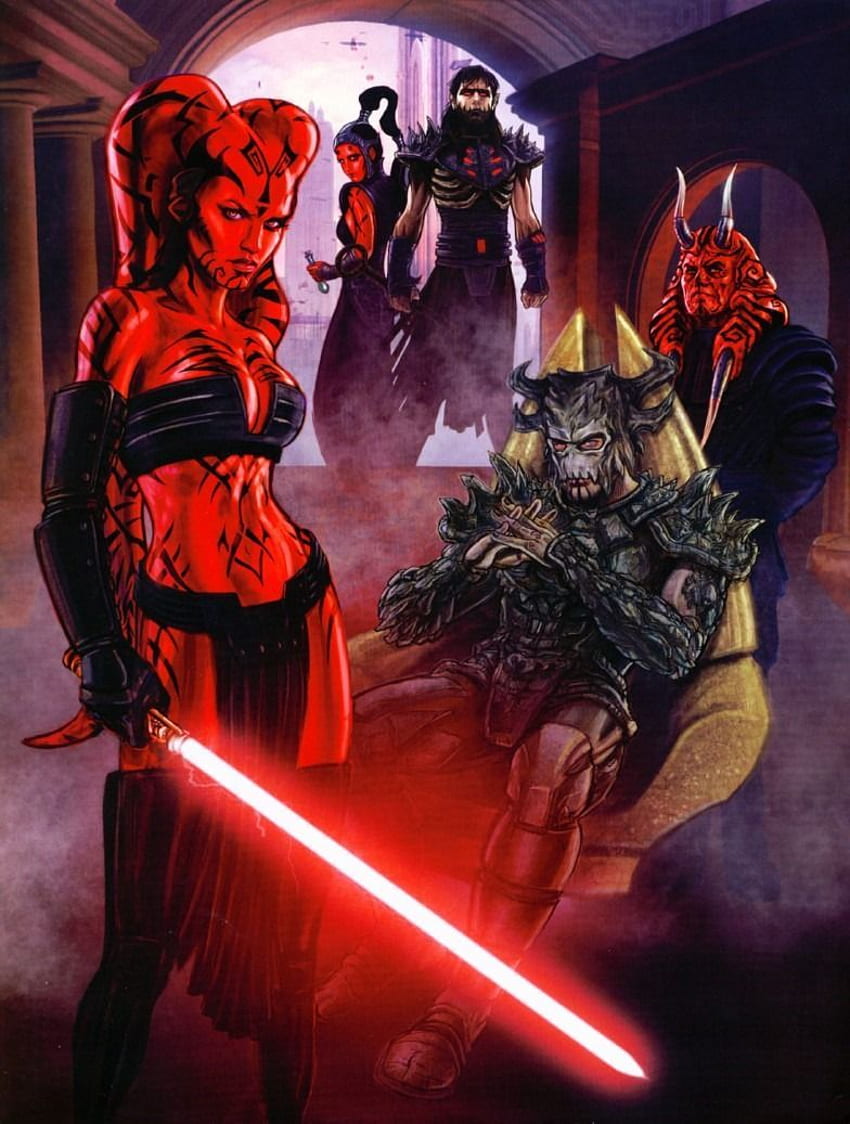 Lady Maladi, Darth Nihil, Darth Wyyrlok, Darth Krayt, Darth Talon. Star wars , Star wars villains, Star wars sith HD phone wallpaper