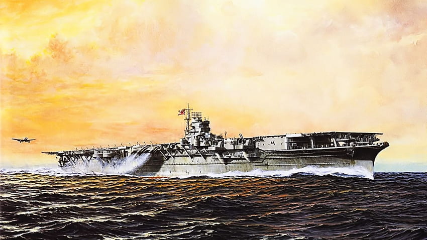 Jap Shokaku Carrier 1944, 海, ジャップ, 空母, 船, 翔鶴 高画質の壁紙