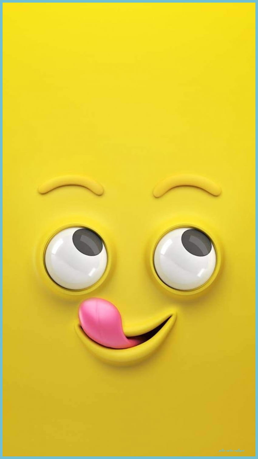 Pin By Enrico Fröhlich On Funny Face Cartoon iPhone - Yellow Cartoon, Anime  Funny Face HD phone wallpaper | Pxfuel