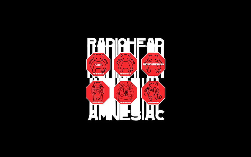 Amnesiac Radiohead Amnesiac Radiohead HD wallpaper