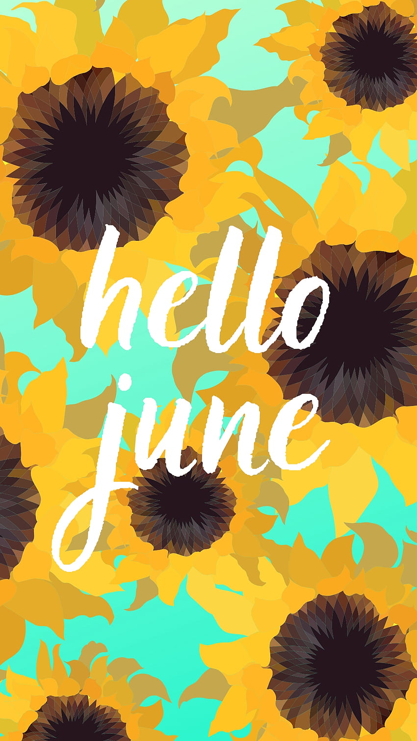 Hello June for Phones - She's Pure Gold, Hello May HD phone wallpaper