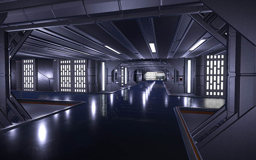 Najlepsze tło wnętrza Star Wars Death Star Tapeta HD