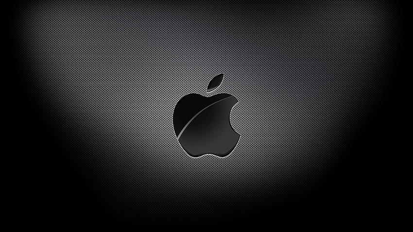 Apple, Mac, Brand, Logo, Dark, Light, Black Light HD wallpaper