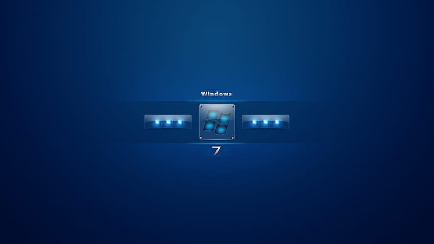 Windows 7, azul, microsoft, 3d, ventanas, , , 7 fondo de pantalla