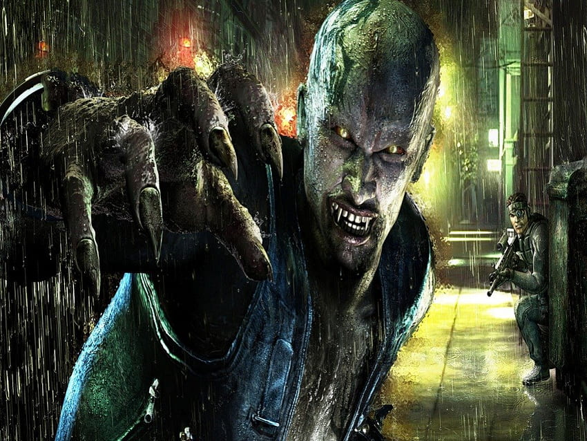 Zombie, jahat, monster, mayat hidup Wallpaper HD