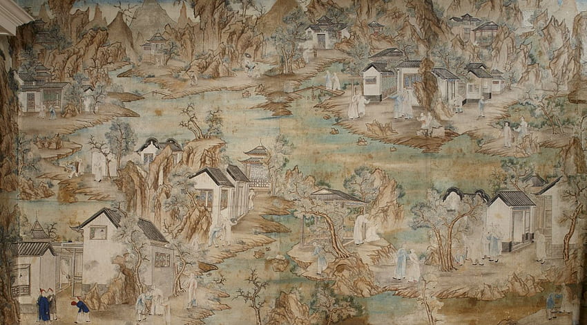 Chinese guide. National Trust Collections, Ancient Painting HD wallpaper