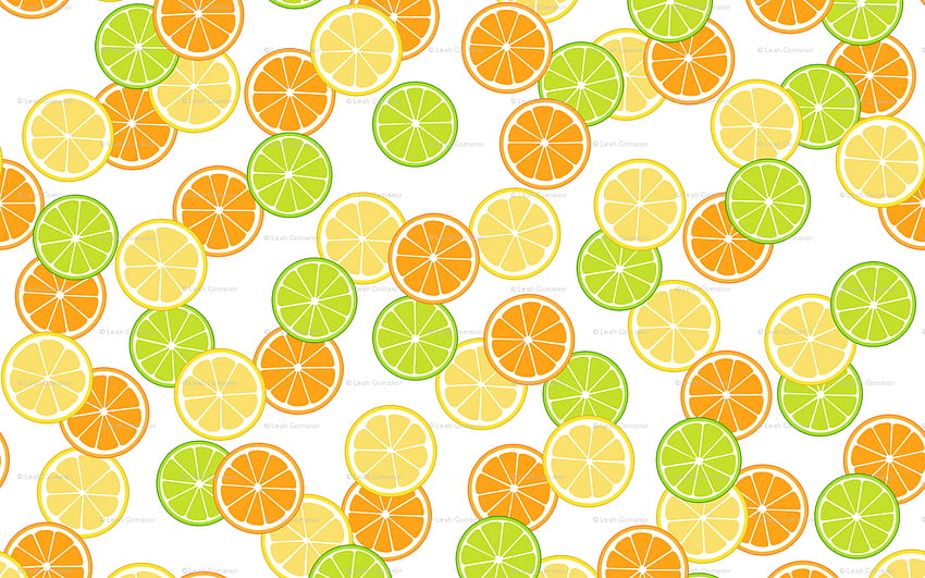 Concurso de muestras Lemon Pattern Rcitrus fondo de pantalla