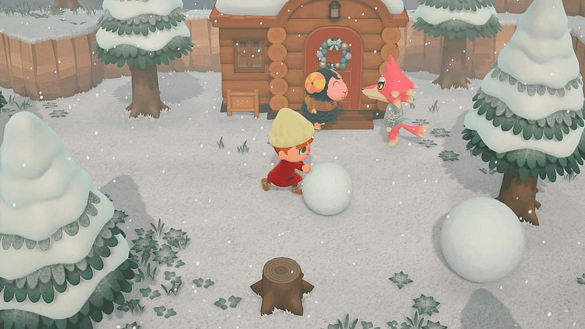 Animal Crossing: New Horizons, Animal crossing Winter Wallpaper HD