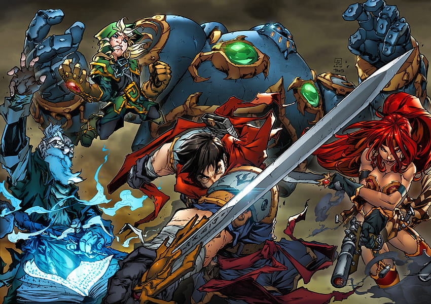 Battle Chasers , Comics, HQ Battle Chasers . 2019 HD wallpaper | Pxfuel