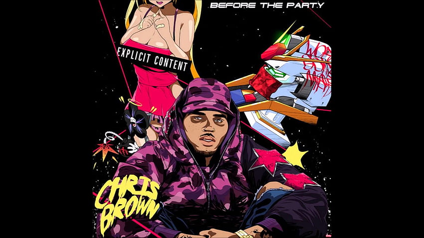 Chris Brown, Kartun Chrisbrown Wallpaper HD