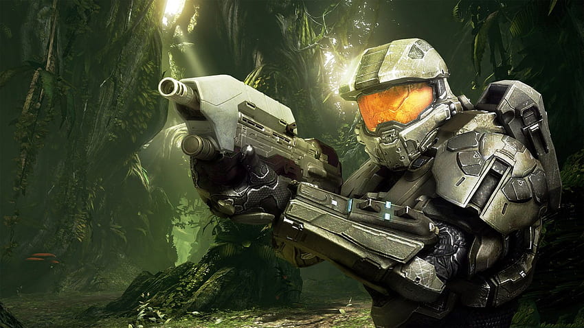 Awesome Master Chief Halo Full HD wallpaper