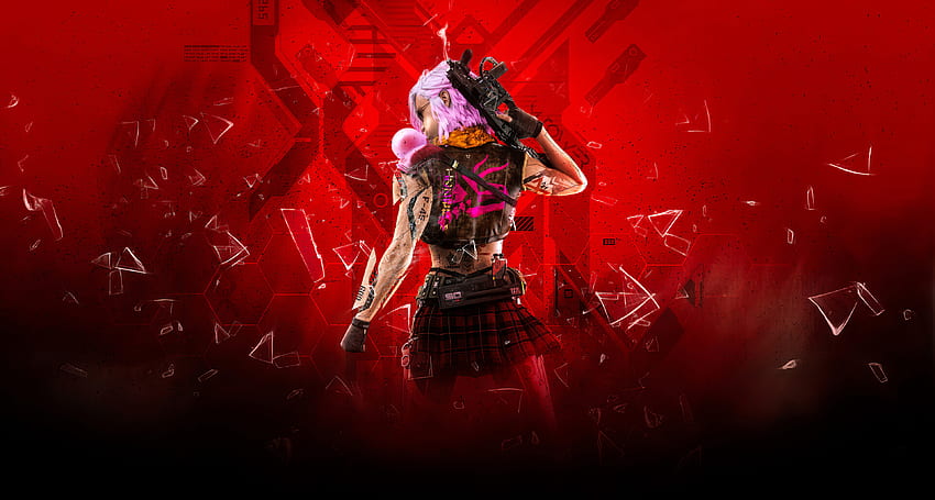 Cyberpunk girl, video game, art HD wallpaper
