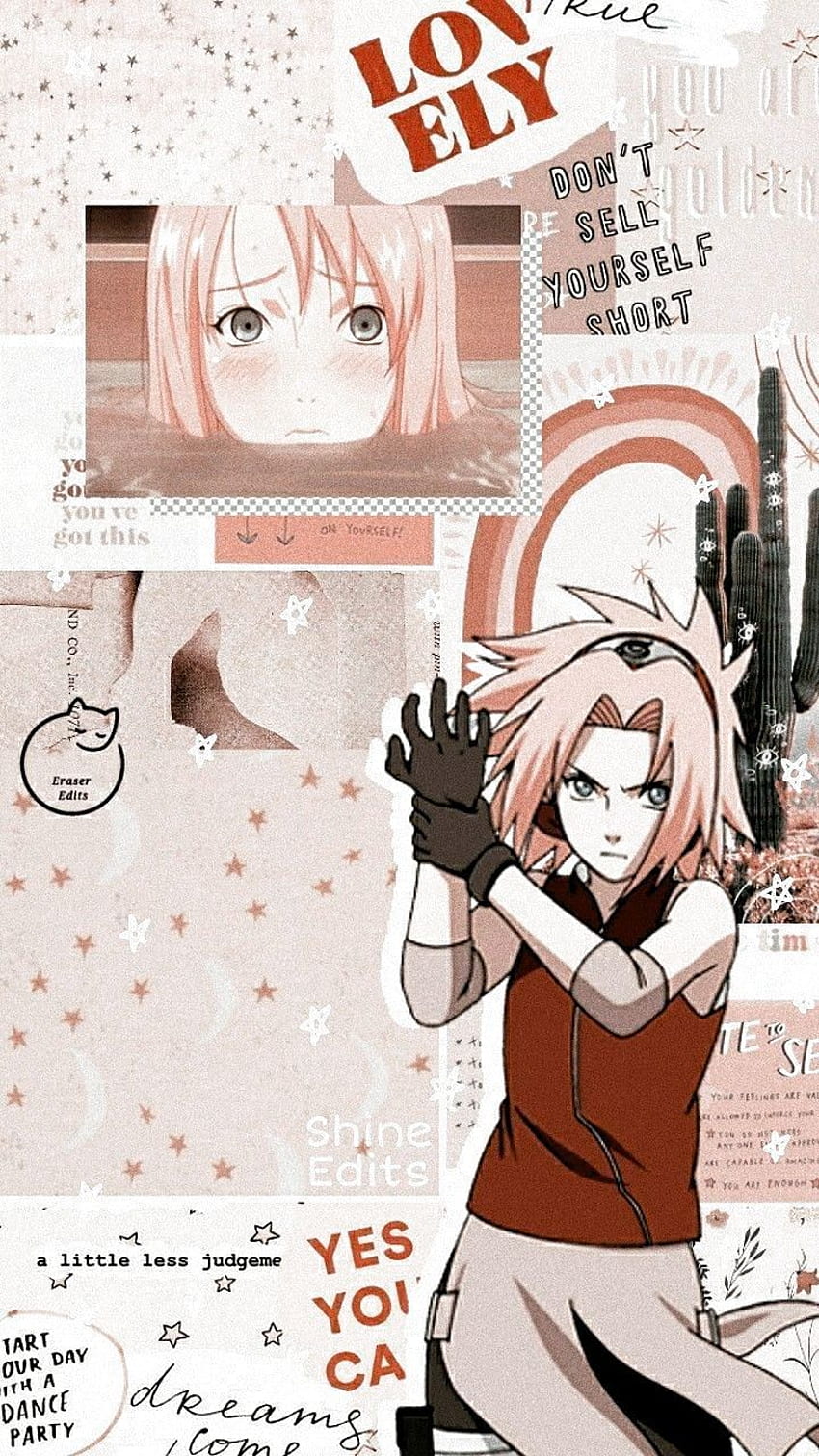 Sakura Haruno iPhone, Naruto Shippuden Sakura HD-Handy-Hintergrundbild