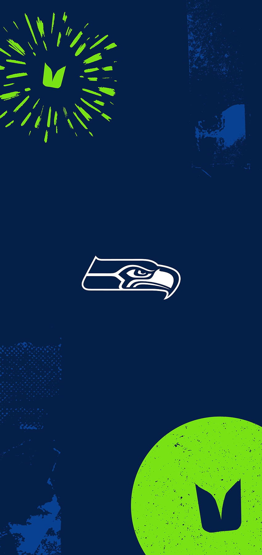 Móvil Seahawks. Seattle Seahawks, logotipo de los Seahawks fondo de pantalla del teléfono