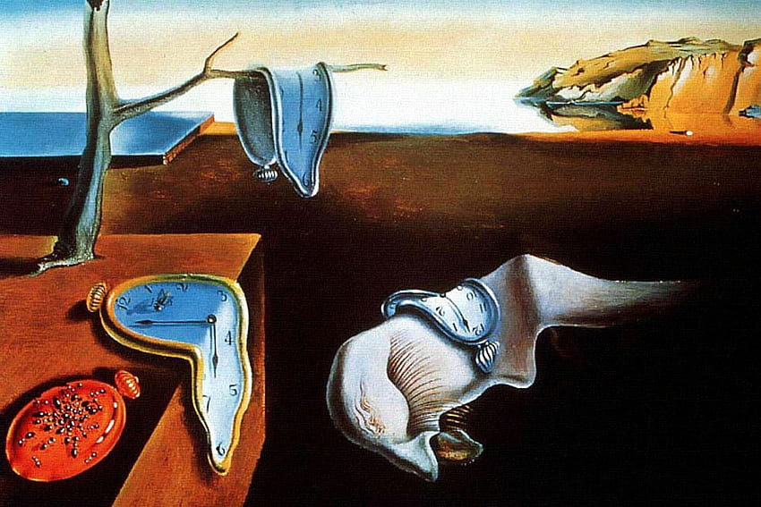 Salvador Dali Die Beständigkeit der Erinnerung, Surrealismus, Salvador Dali Kunst HD-Hintergrundbild