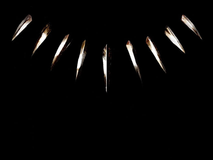La collana di Black Panther nel film Andava e veniva, White Black Panther Marvel Sfondo HD