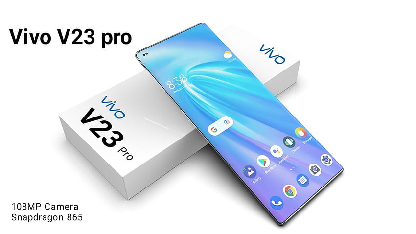 Vivo V23 Pro 5G, First Look, Câmera de 108MP, 10GB de RAM, Snapdragon 865, Preço, lançamento. Vivo V23 Pro papel de parede HD