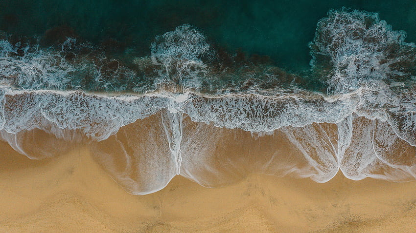 Nature, Waves, Beach, Sand, Shore, Bank, Coast HD wallpaper