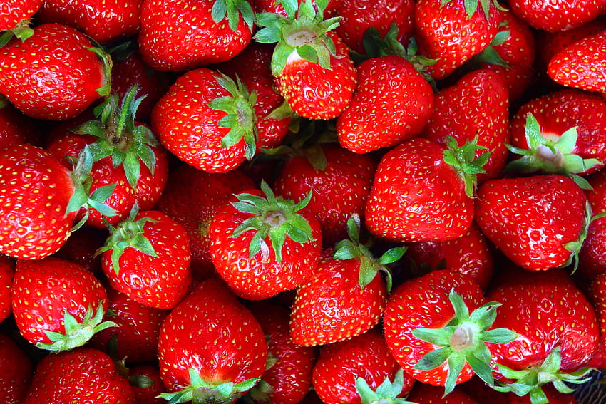 Frisch, Obst, Erdbeere HD-Hintergrundbild