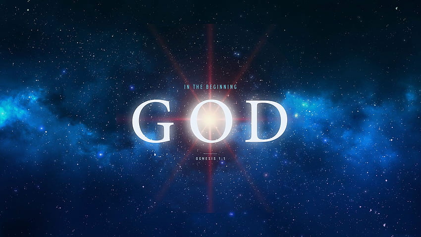 Miércoles : En el Principio, Dios, el Universo Asombroso de la Creación de Dios fondo de pantalla