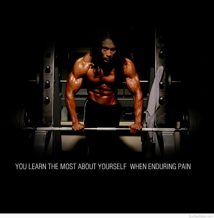Deep Gym Quotes Bodybuilding. t, Funny Gym HD phone wallpaper | Pxfuel