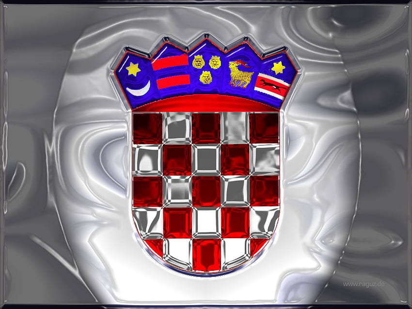 Kroatien, bandiera della Croazia Sfondo HD