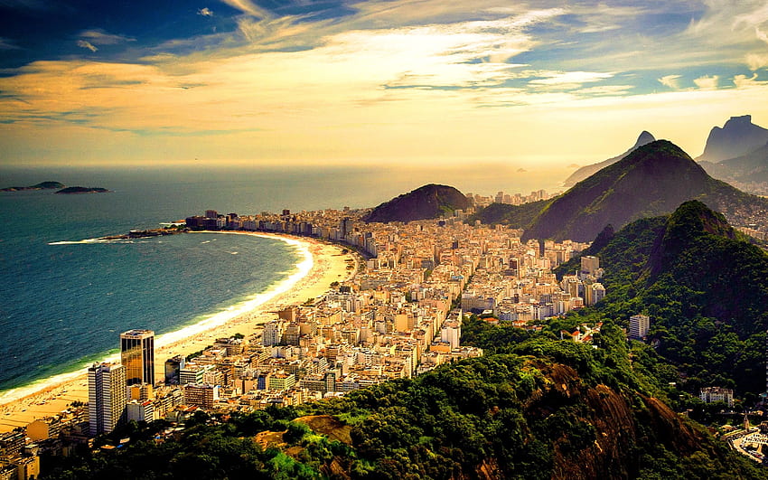 Praia de Copacabana - Rio - Brasil, brazil, beaches | Brazil travel, Brazil  tourism, Places to travel