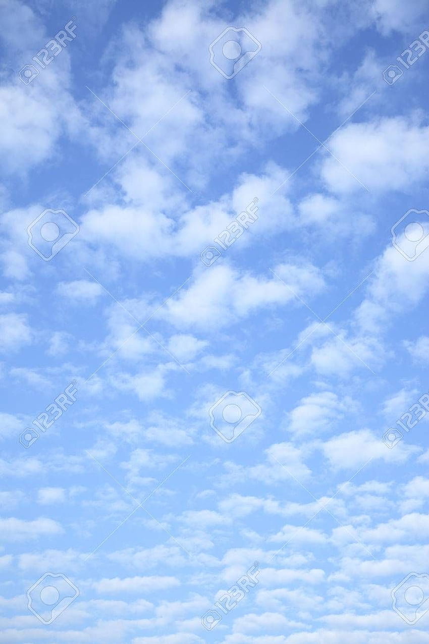 Bright Sky With Clouds Vertical Background Stock HD phone wallpaper
