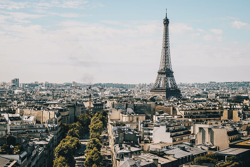 Città, Parigi, Torre Eiffel, Edificio Sfondo HD
