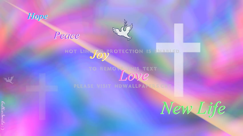True Easter Joy New Life Heaven Holy Spirit - Cross - - teahub.io วอลล์เปเปอร์ HD