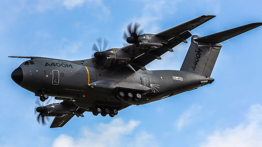 Aeronave de transporte militar Airbus A400M Atlas. papel de parede HD
