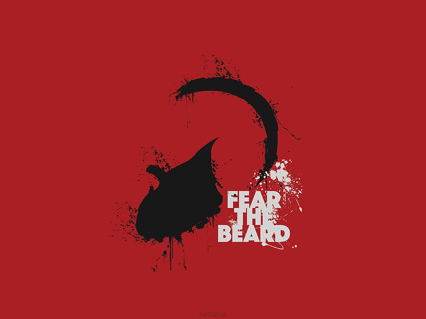 Beard Man Logo HD wallpaper