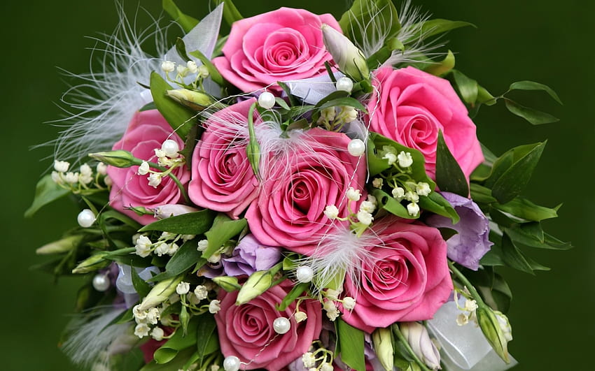 Piante, fiori, , rose, bouquet Sfondo HD