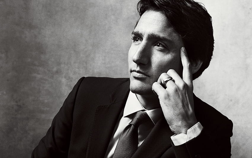 Justin Trudeau, portrait, , Canadian politician, Prime Minister of Canada for with resolution . High Quality HD wallpaper
