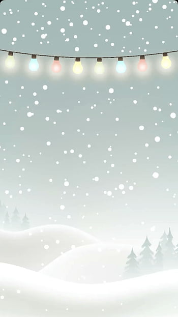 Free Aesthetic Winter and Christmas Wallpapers for Your Phone - The Violet  Journal