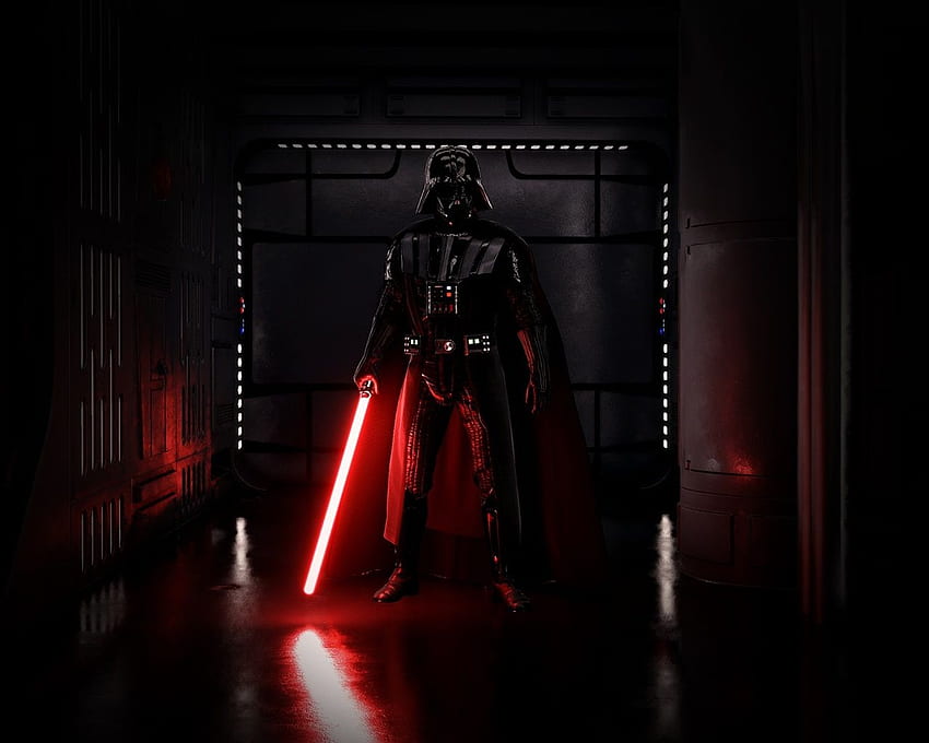 Darth Vader, sword, EA games, Star Wars: Battlefront, Star Wars 1280X1024 HD wallpaper