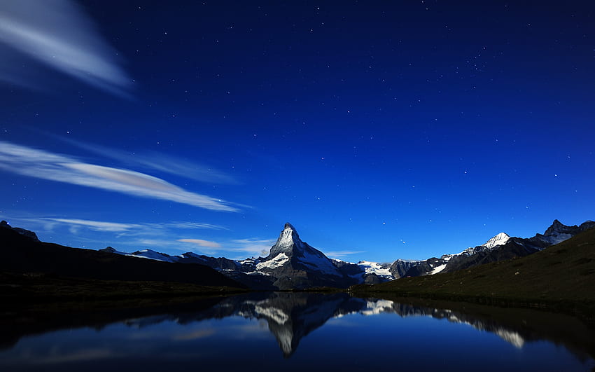 Matterhorn, Alps mountains, Switzerland, , Nature HD wallpaper