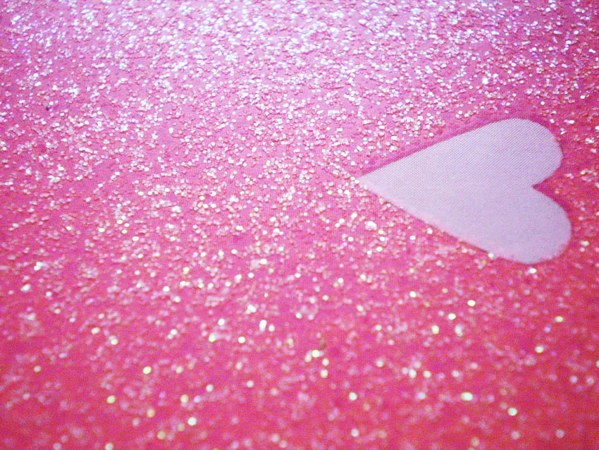 Glitter Heart, Sparkle HD wallpaper
