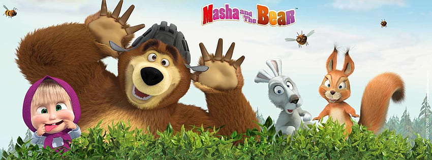 Masza i Niedźwiedź, Masza i Niedźwiedź Tapeta HD