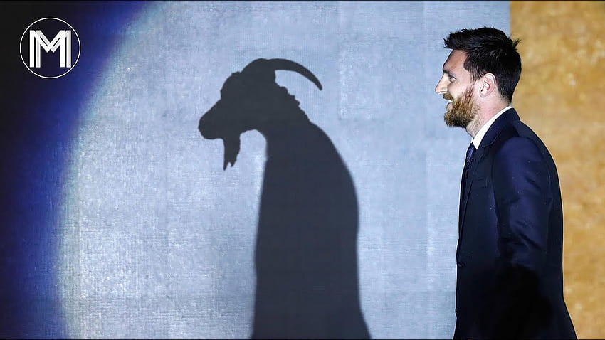 Lionel Messi - Die ZIEGE HD-Hintergrundbild