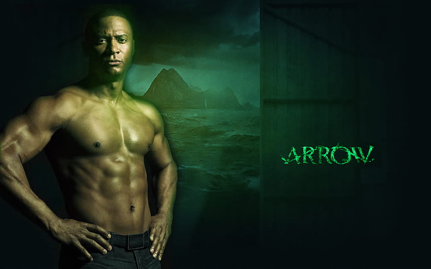 Novo episódio da 2ª temporada de Arrow, John Diggle papel de parede HD