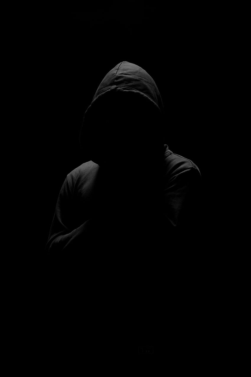 Dark, Human, Person, Anonymous, Hood HD phone wallpaper