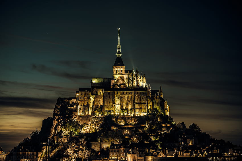Mont Saint-Michel. HD wallpaper